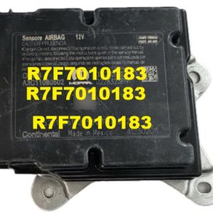 RESET DE MODULO DE AIRBAG  FIAT APOS BATIDA  fazer proxy ok airbag 5218266310    R7F7010183 D-FLASH   