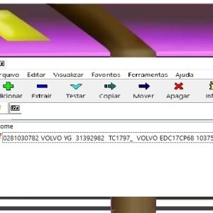 VOLVO , ARQUIVO ORIGINAL 0281030782 VOLVO YG 31392982 TC1797_ VOLVO EDC17CP68 10375627111377051A