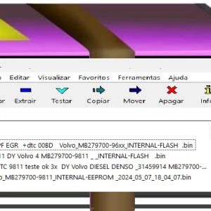 ARQUIVO DY Volvo 4 MB279700-9811 V2AS8WENPBL_VED_SPA  R5E72531R R5F72531D R5E72533 H_VED_XX_XX_16G200 DPF EGR DTC DES  MB279700-9811 Volvo DIESEL XC90