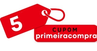 5 REAIS - Teste a segurança da compra, COMPRANDO CUPOM de 10% de descontos em compras no SITE.