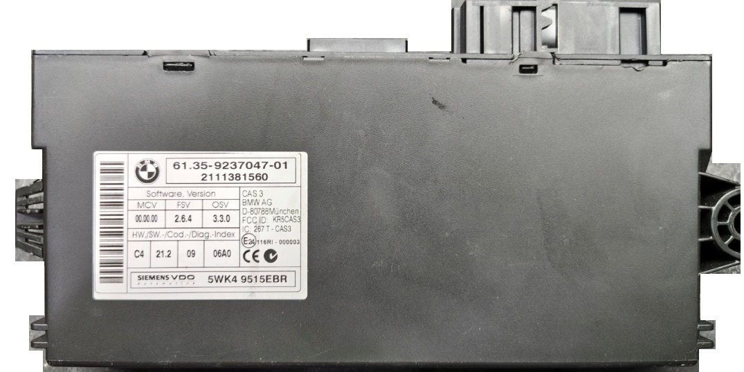ARQUIVO PARA DESATIVAR A TRAVA DIREÇÃO DA BMW CAS NUMERO ELV OFF , CANCELAR A TRAVA DE DIREÇAO BMW CAS3, C4, 21.2 ,09, 06A0, 3.3.0, 2.64, 61.35-9237047-01 2111381560, 5WK4 9515EBR, ELV OFF, TRAVA OFF - Imagem 3