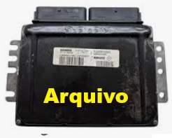 Arquivo .BINÁRIO genérico para  Renault SIRIUS 32 Decode  Álcool ar condicionado saída pino 23. Psop 29f200. (cópia)