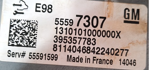 Arquivo original para GM E98 55597307 S10 Diesel ecu numero 55597307. - Imagem 2